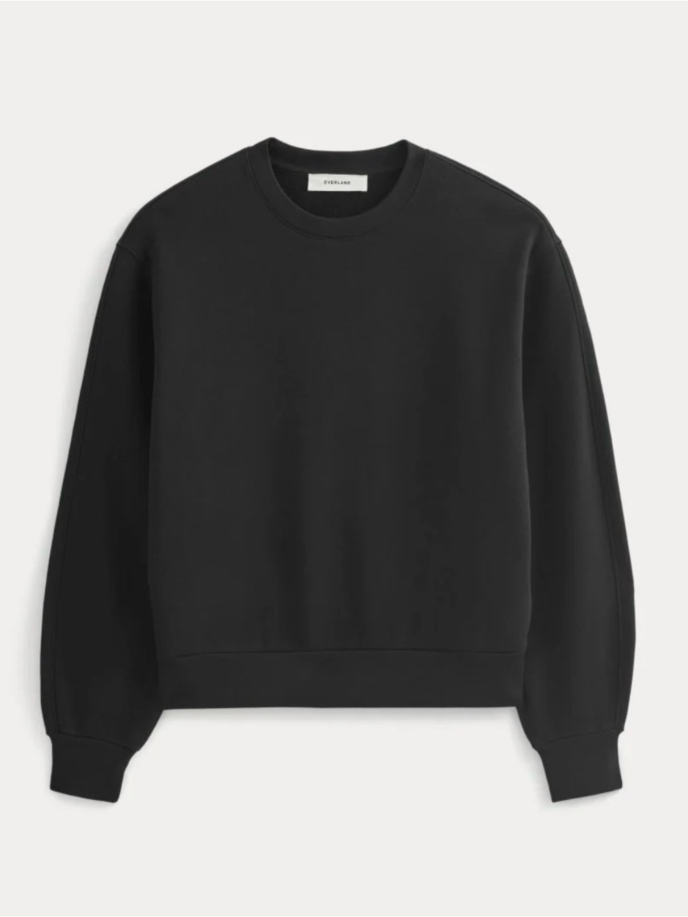 Everlane light weight terry blouson crew neck - Picture 2 of 8